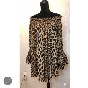 Animal Print Blouse
